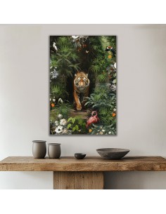 TIGRE PRINTED CANVAS 40x60 cm 2