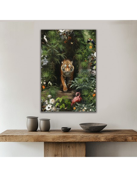 TABLEAU TIGRE 40x60 cm