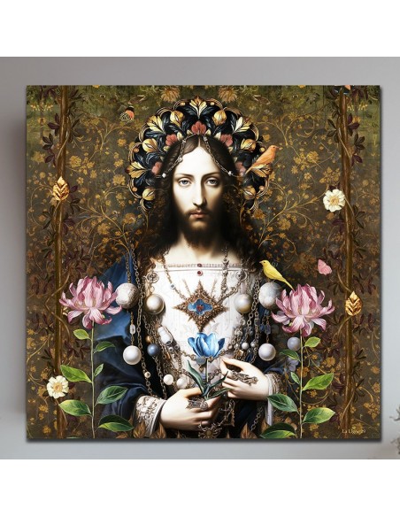 TABLEAU REDEMPTEUR 40x40 cm