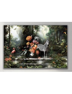 PRINTED CANVAS ZEBULON 40x60 cm