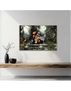 PRINTED CANVAS ZEBULON 40x60 cm 2