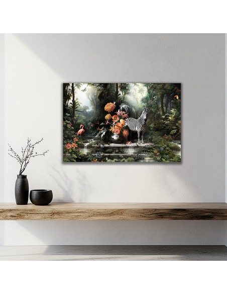 PRINTED CANVAS ZEBULON 40x60 cm