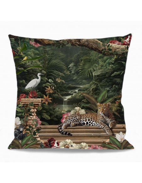 HOUSSE DE COUSSIN JAGUAR 45x45 cm