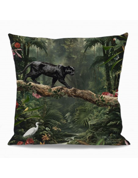HOUSSE DE COUSSIN JAGUAR 45x45 cm