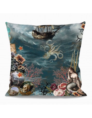 HOUSSE DE COUSSIN OCTOPUS 50x50 cm