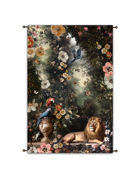 WALL HANGING LE LION DE NEMEE  88x132  cm