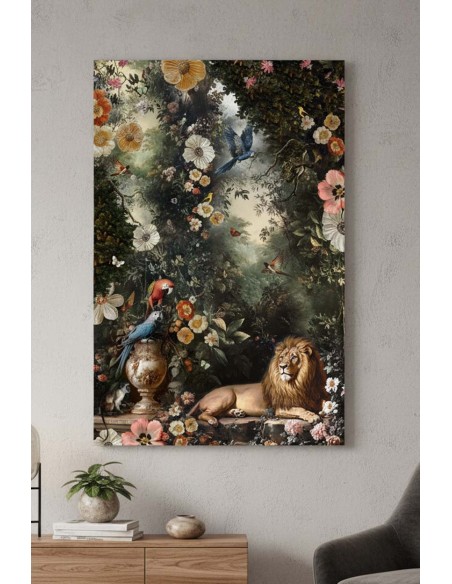 TABLEAU LE LION DE NEMEE  40x60 cm