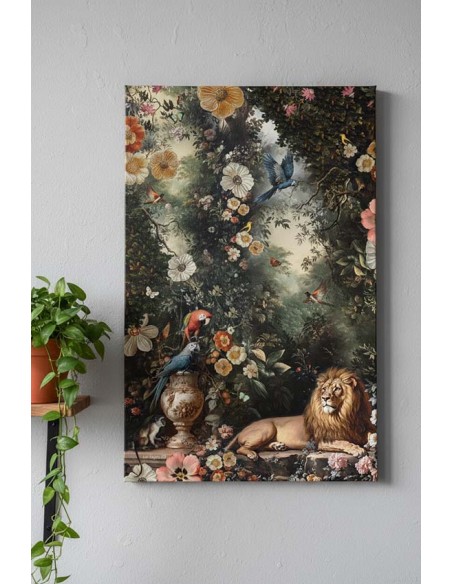 TABLEAU LE LION DE NEMEE  40x60 cm