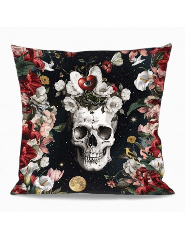 NIGHT SKULL Cushion Cover 60x60 cm