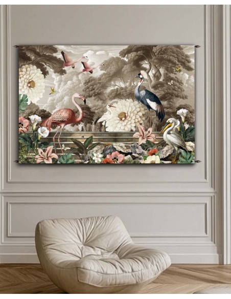 LES ELEGANTS WALL HANGING 132x194 cm