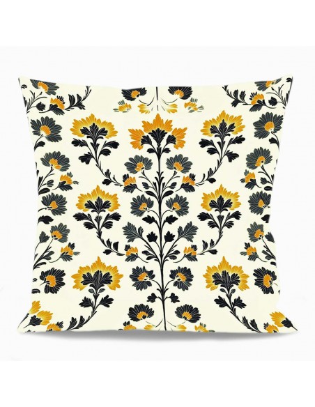 HOUSSE DE COUSSIN FEMME PAPILLON 50x50 cm