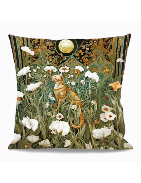 Cushion Cover CHAT NOUVEAU 50x50 cm