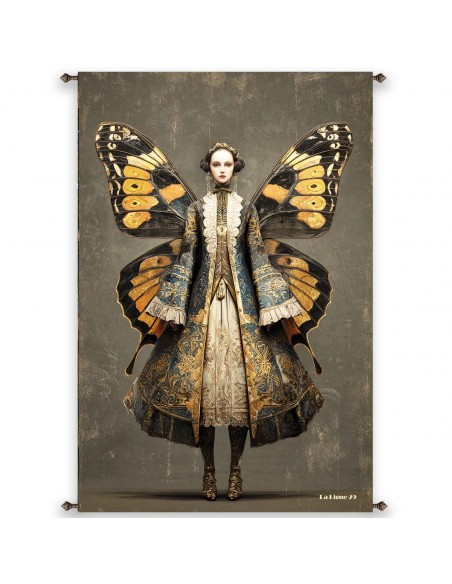 FEMME PAPILLON Wall Hanging 88x132 cm