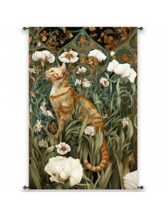 CHAT NOUVEAU Wall Hanging 88x132 cm