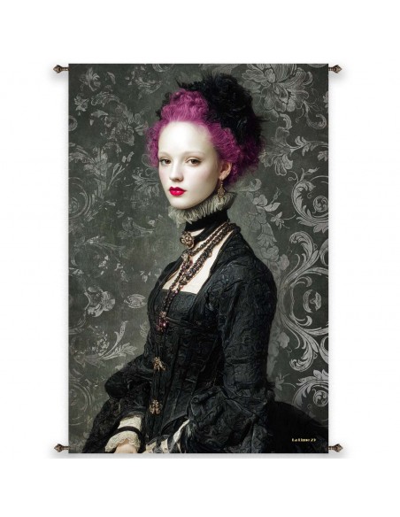 VICTORIAN LADY Wall Hanging 88x132 cm