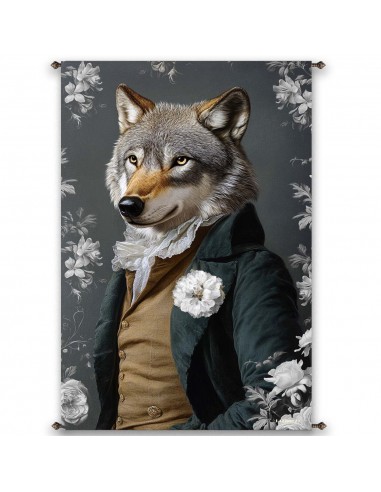 WOLF Wall Hanging 88x132 cm
