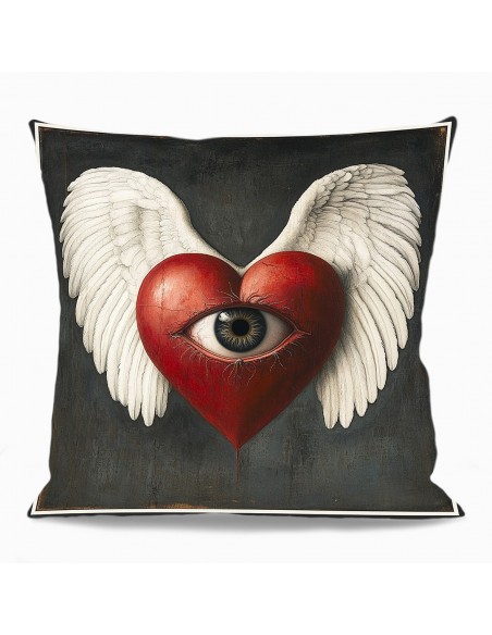 DEEP IN YOUR HEART Cushion Cover 45x45 cm