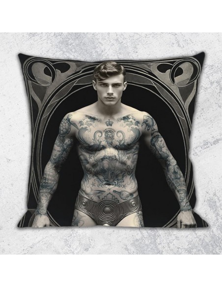 HOUSSE DE COUSSIN VERSEAU 50x50 cm