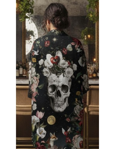 Kimono NIGHT SKULL