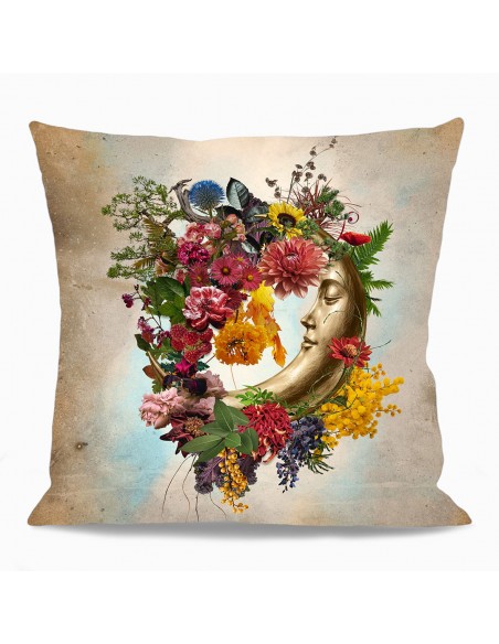 HOUSSE DE COUSSIN BLOOMING FROM MEMORY 45x45 cm
