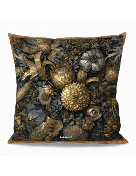 GOLDEN SKULL Cushion Cover 45x45 cm