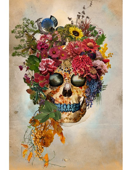 BLOOMING FROM MEMORY Wall Hanging  88x132 cm