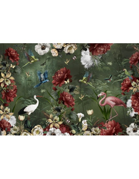 RENCONTRE EN FORET WALL HANGING  88x132 cm