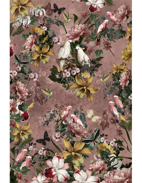 TENTURE ROSA BOTANICA 88x132 cm