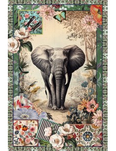 TENTURE SAFARI 88x132 cm