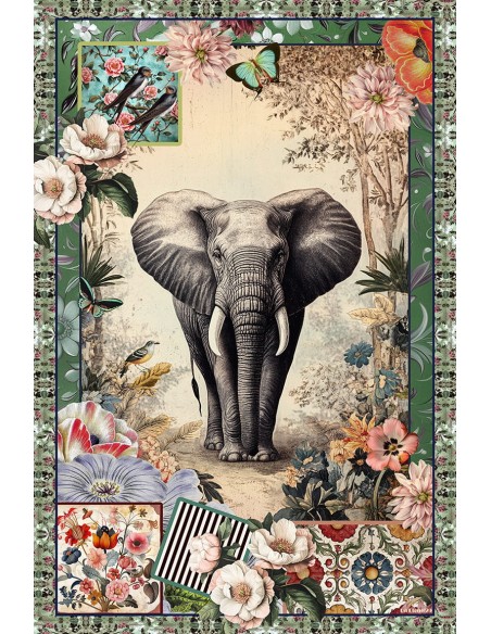 SAFARI WALL HANGING  88x132 cm