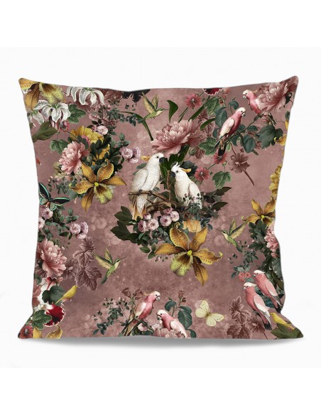 HOUSSE DE COUSSIN ROSA BOTANICA 50x50 cm