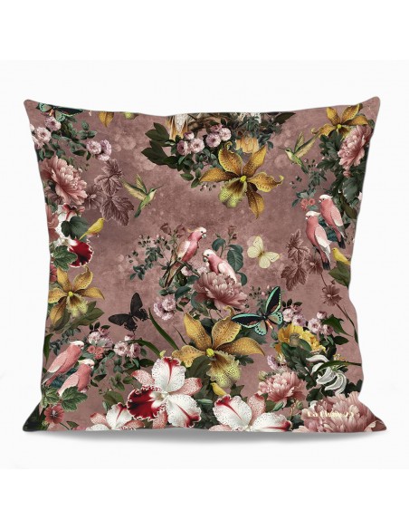HOUSSE DE COUSSIN ROSA BOTANICA 50x50 cm