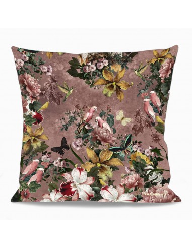 HOUSSE DE COUSSIN ROSA BOTANICA 45x45 cm
