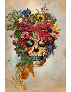 TENTURE BLOOMING FROM MEMORY 132x194 cm