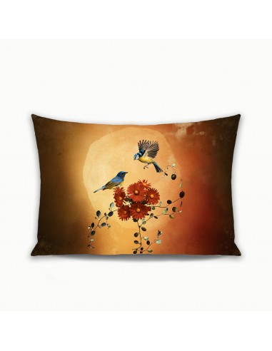 HOUSSE DE COUSSIN THE BIRDS GATHER 40x60 cm