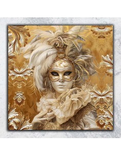 ADELE PRINTED CANVAS  40x40 cm
