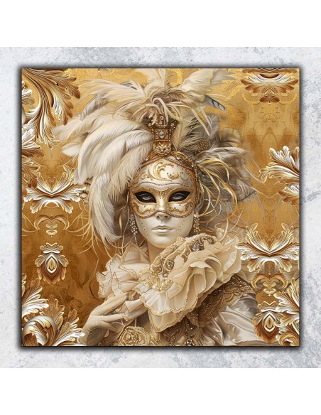 ADELE PRINTED CANVAS  40x40 cm