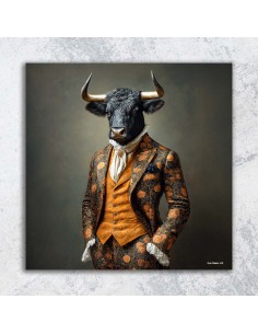 TABLEAU ALFRED 40x40 cm