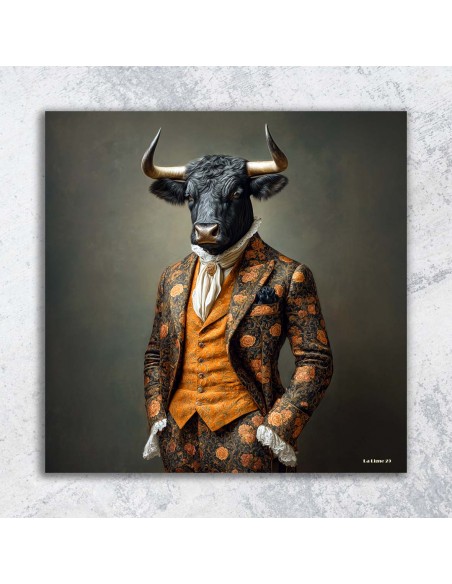 TABLEAU ALFRED 40x40 cm